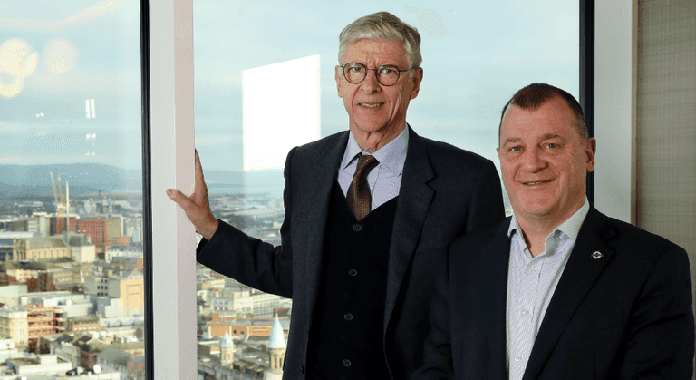 Arsene Wenger was in Belfast yesterday and people are raging they missed him Arsene Wenger was in Belfast yesterday and people are raging they missed him