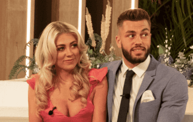 Love Island winners, Paige and Finn, pay tribute to Caroline Flack Love Island winners, Paige and Finn, pay tribute to Caroline Flack