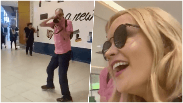 Laura Whitmore calls out photographer who hounded her and Iain Stirling at airport Laura Whitmore calls out photographer who hounded her and Iain Stirling at airport