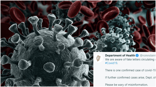 Department of Health deletes tweet on ‘fake letters’ regarding coronavirus Department of Health deletes tweet on ‘fake letters’ regarding coronavirus