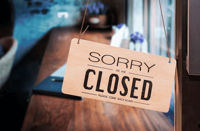 Four Irish food businesses received a closure order last month Four Irish food businesses received a closure order last month