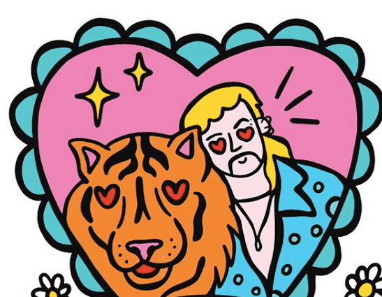 Aoife Dooley has created a Tiger King colouring book with proceeds going to a great cause Aoife Dooley has created a Tiger King colouring book with proceeds going to a great cause