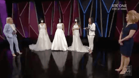 WATCH: Claire Bryne wedding segment sparks debate on the use of bridal masks WATCH: Claire Bryne wedding segment sparks debate on the use of bridal masks