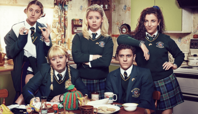 Derry Girls will make its Irish TV debut later this week Derry Girls will make its Irish TV debut later this week
