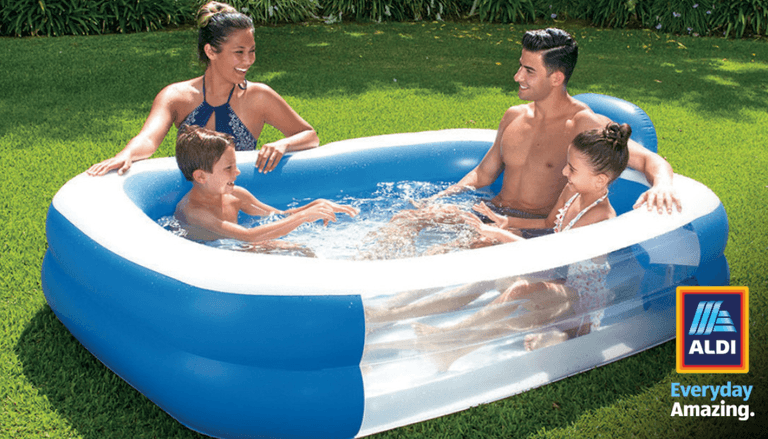 Aldi cancels paddling pool sale over hosepipe ban Aldi cancels paddling pool sale over hosepipe ban