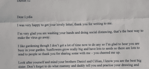 People are loving the letter Tony Holohan wrote to a young girl after he announced he is stepping down People are loving the letter Tony Holohan wrote to a young girl after he announced he is stepping down