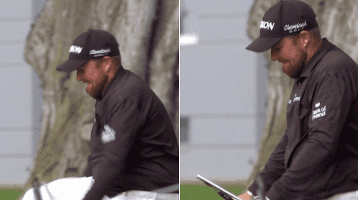 WATCH: Shane Lowry snaps golf club after frustrating round in San Francisco WATCH: Shane Lowry snaps golf club after frustrating round in San Francisco