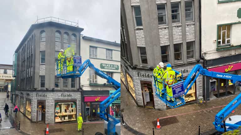 PICS: Galway is already prepping for the Christmas lights to go up PICS: Galway is already prepping for the Christmas lights to go up
