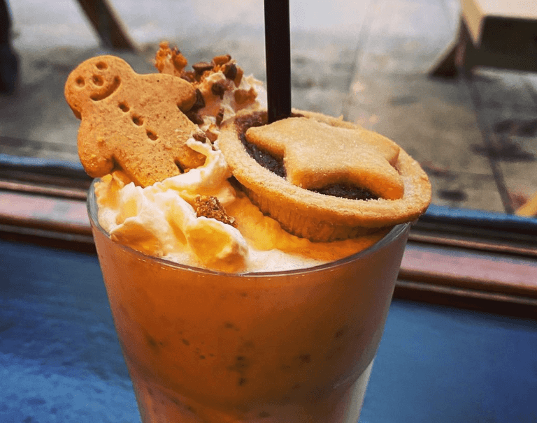One Limerick café is bringing festive to the next level with their new mince pie milkshake One Limerick café is bringing festive to the next level with their new mince pie milkshake