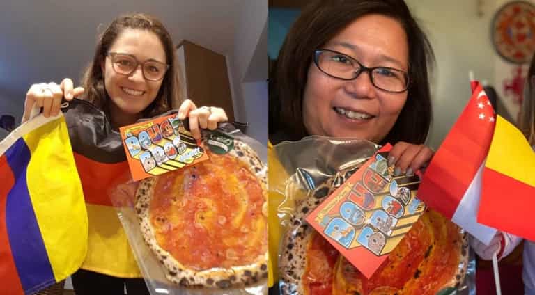 Dough Bros successfully shipped their pizzas to 48 European countries last week Dough Bros successfully shipped their pizzas to 48 European countries last week