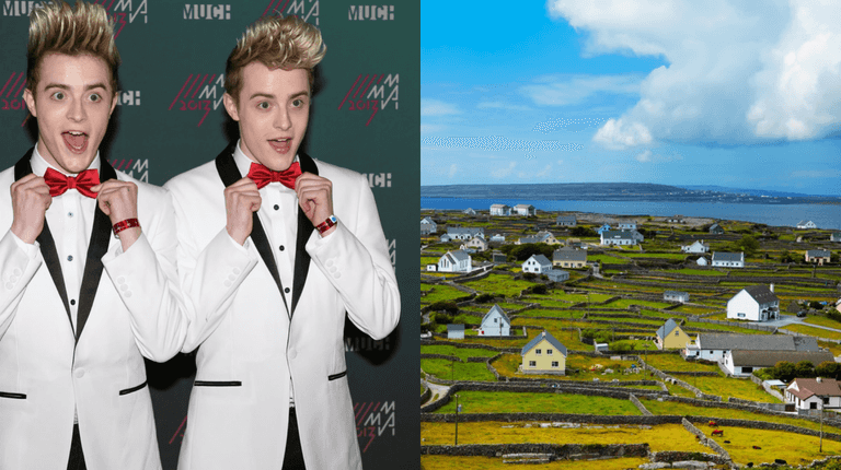 Jedward are gunning for an Irish Love Island on the Aran Islands Jedward are gunning for an Irish Love Island on the Aran Islands