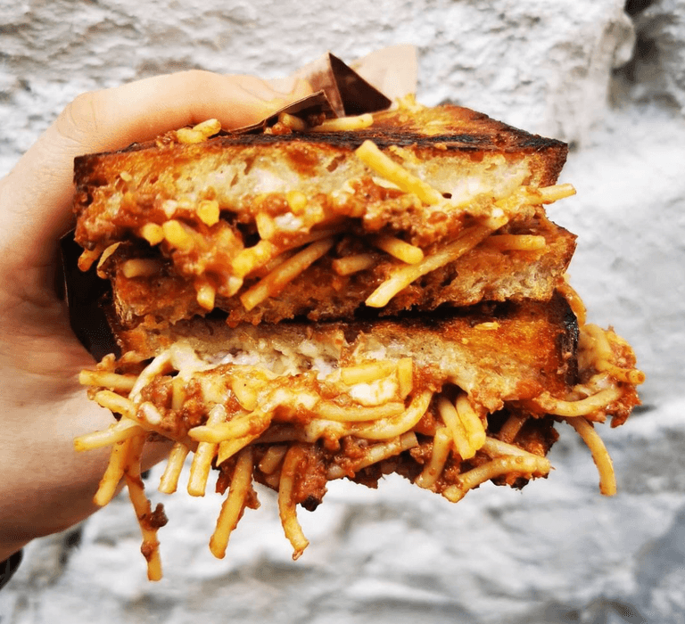 This Mayo spot is serving up a Spag-Bol Sambo! This Mayo spot is serving up a Spag-Bol Sambo!
