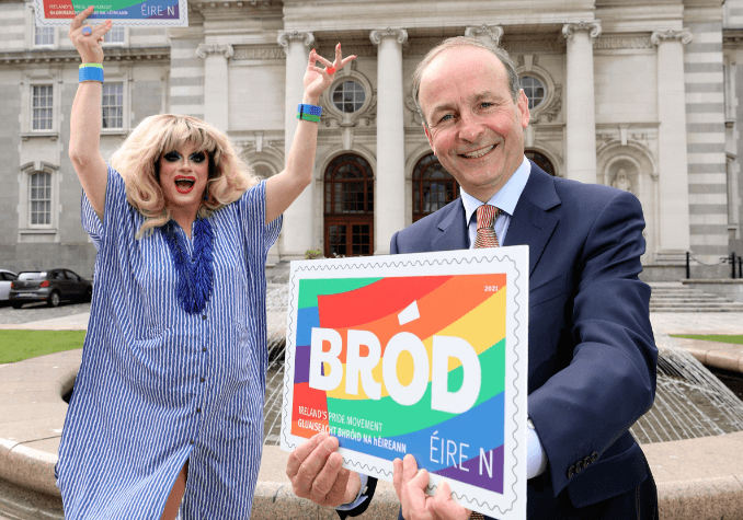 An Post launch special pride stamps in support of LGBTQ+ charities in Ireland An Post launch special pride stamps in support of LGBTQ+ charities in Ireland