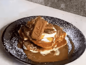This Westport cafe have made our dreams come true with these Biscoff pancakes This Westport cafe have made our dreams come true with these Biscoff pancakes