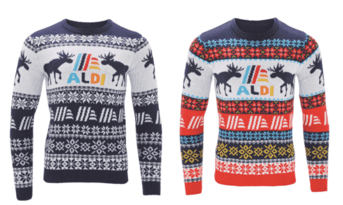 There will be Christmas jumpers in Aldi this weekend There will be Christmas jumpers in Aldi this weekend