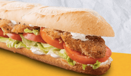 You can now get a vegan chicken fillet roll at Applegreen You can now get a vegan chicken fillet roll at Applegreen