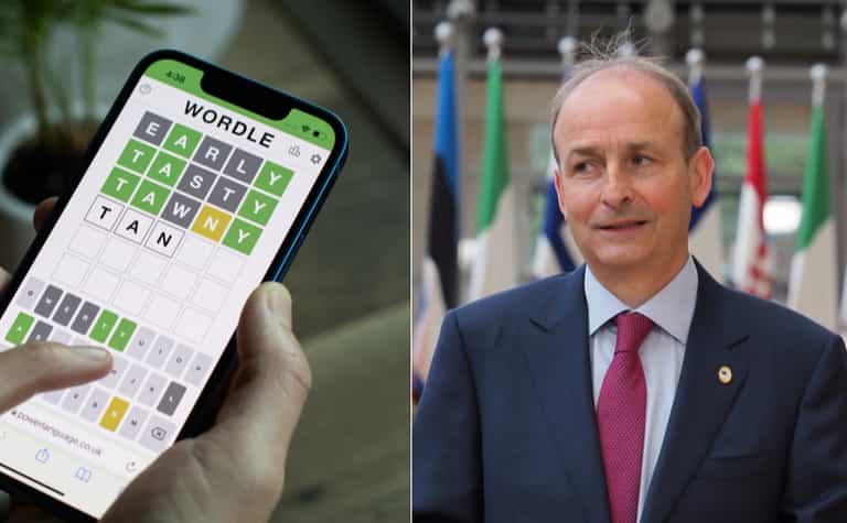 Irish Twitter reacts to Fianna Fáil jumping on the Wordle bandwagon Irish Twitter reacts to Fianna Fáil jumping on the Wordle bandwagon