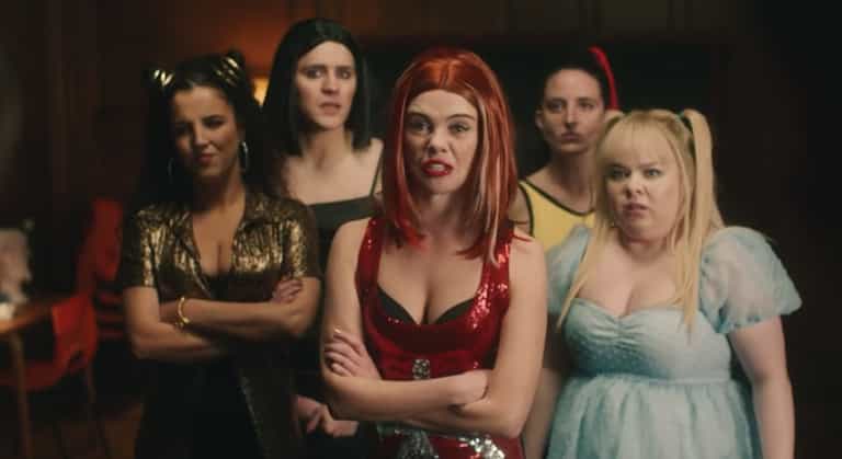 Spice Girls, burst boilers and a priest with a ponytail – best bits from Derry Girls ep2 Spice Girls, burst boilers and a priest with a ponytail – best bits from Derry Girls ep2