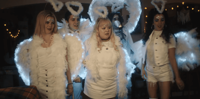 Clown kisses, swans and Fatboy Slim – best bits from the Derry Girls finale Clown kisses, swans and Fatboy Slim – best bits from the Derry Girls finale