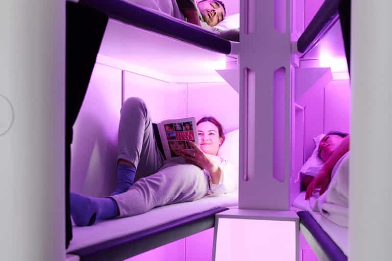 Buckle up: The world’s first economy airplane bunk beds are coming Buckle up: The world’s first economy airplane bunk beds are coming