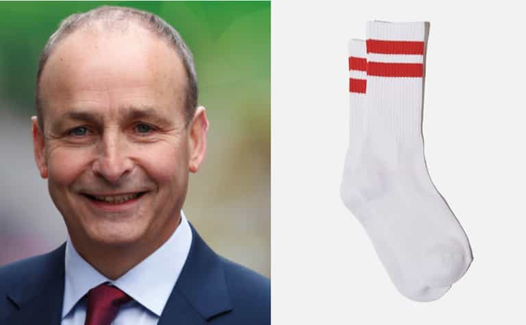 There’s a Twitter thread showing what every Irish Taoiseach would look like as socks There’s a Twitter thread showing what every Irish Taoiseach would look like as socks