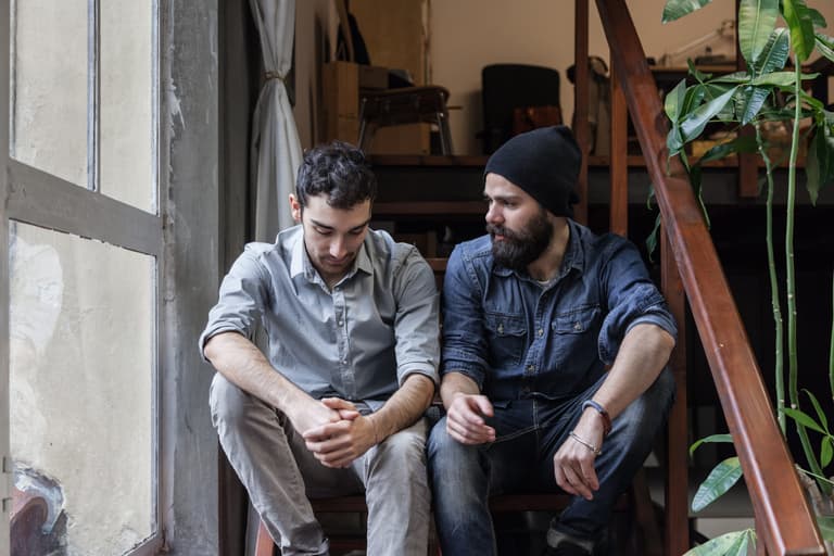 3 simple ways to help the men in your life open up, according to an Irish therapist 3 simple ways to help the men in your life open up, according to an Irish therapist
