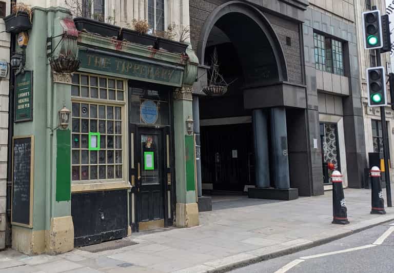 One of London’s oldest Irish Bars The Tipperary has closed One of London’s oldest Irish Bars The Tipperary has closed