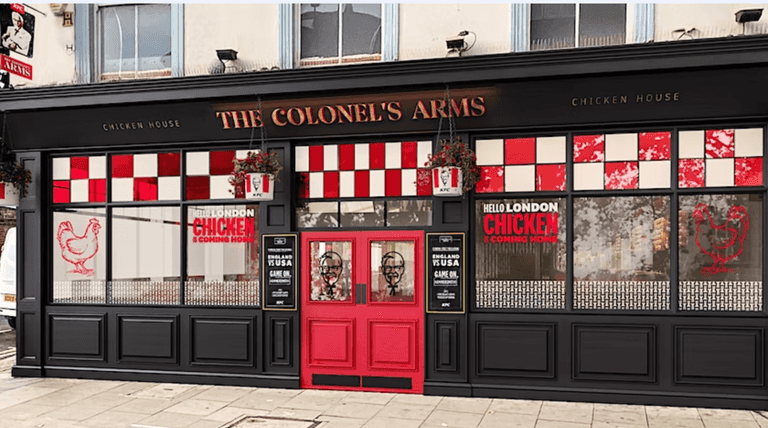 The first ever KFC branded pub has opened in the UK The first ever KFC branded pub has opened in the UK