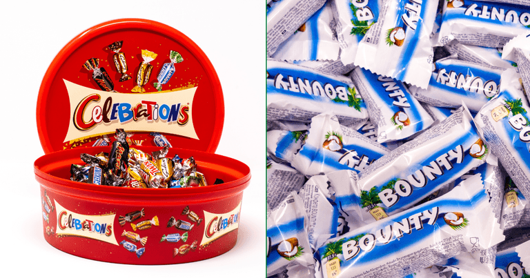 Celebrations to ban Bounty bars from Christmas tubs Celebrations to ban Bounty bars from Christmas tubs