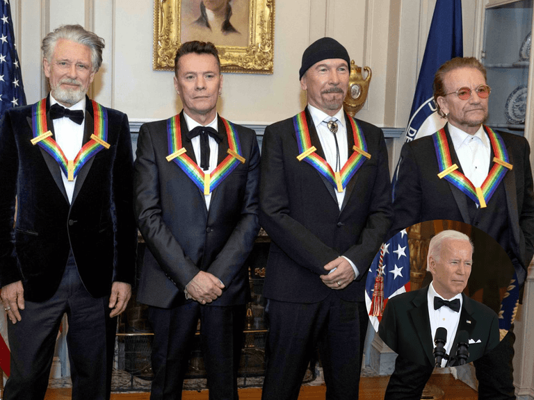 ‘Poets in their own right’ – Joe Biden honours U2 at White House celebration ‘Poets in their own right’ – Joe Biden honours U2 at White House celebration