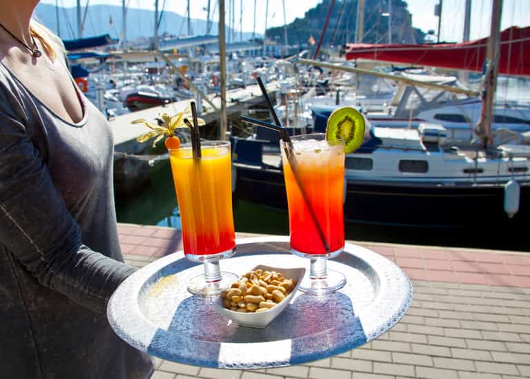 Couple take alcohol measure on all-inclusive holiday to find out if the drinks are watered down Couple take alcohol measure on all-inclusive holiday to find out if the drinks are watered down