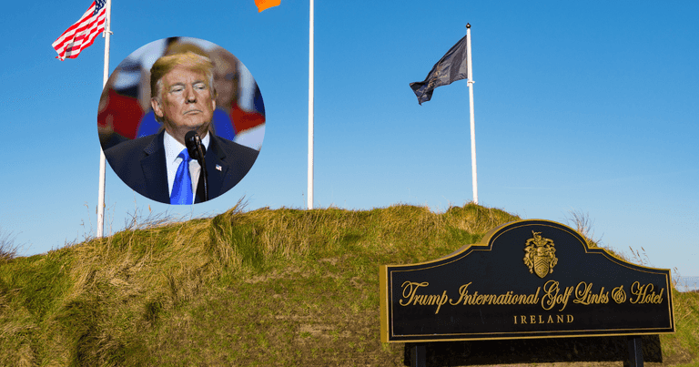 Donald Trump to tee off at his 400-acre resort in Doonbeg today Donald Trump to tee off at his 400-acre resort in Doonbeg today