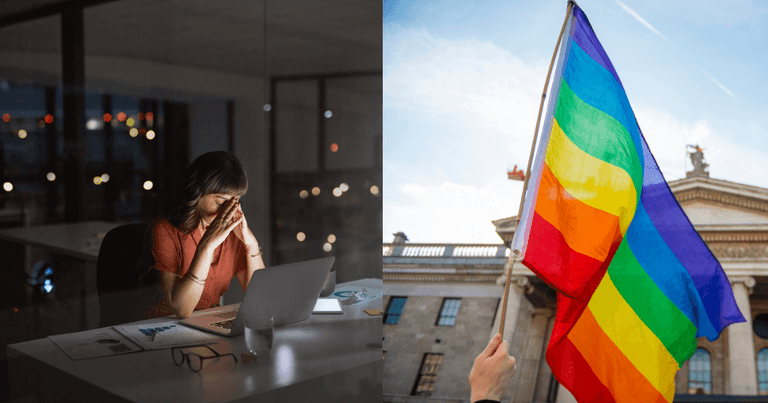 53% of Irish LGBTQIA+ workers feel discriminated against at work 53% of Irish LGBTQIA+ workers feel discriminated against at work
