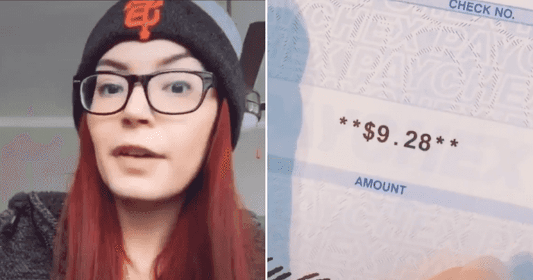 US bartender breaks down pay check of less than $10 for 70 hours work US bartender breaks down pay check of less than $10 for 70 hours work