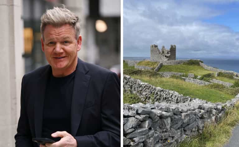 Gordon Ramsay visits Galway ice cream shop and films on Inis Oírr Gordon Ramsay visits Galway ice cream shop and films on Inis Oírr