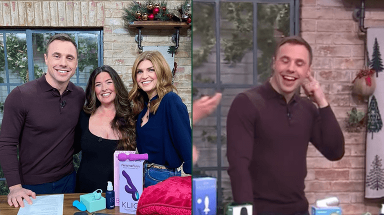 Tommy Bowe blushes through Ireland AM sex toy segment Tommy Bowe blushes through Ireland AM sex toy segment