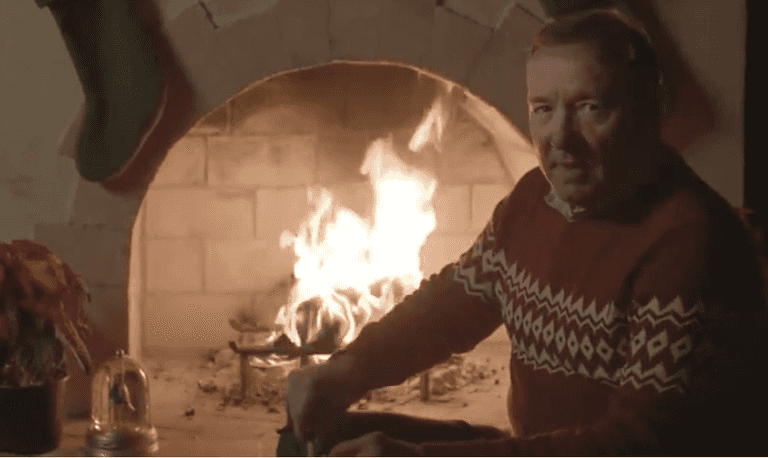 Kevin Spacey posts bizarre Christmas video to social media Kevin Spacey posts bizarre Christmas video to social media