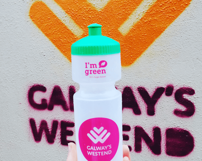 Galway’s Westend cutting down on plastic with plant-based reusable bottles Galway’s Westend cutting down on plastic with plant-based reusable bottles