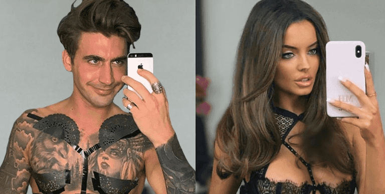 Chris Taylor hilariously trolls Maura Higgins’ lingerie mirror pic Chris Taylor hilariously trolls Maura Higgins’ lingerie mirror pic