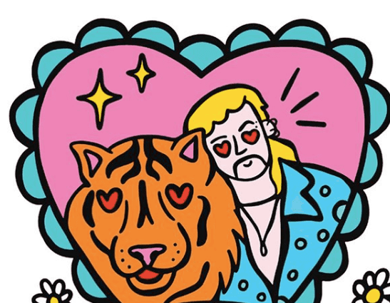 Aoife Dooley has created a Tiger King colouring book with proceeds going to a great cause Aoife Dooley has created a Tiger King colouring book with proceeds going to a great cause