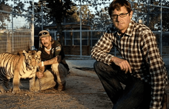 Louis Theroux’s 2011 documentary featuring Joe Exotic is available on Netflix Louis Theroux’s 2011 documentary featuring Joe Exotic is available on Netflix