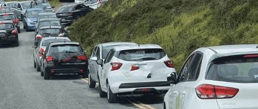 Gardaí restrict access to Glendalough due to traffic volumes Gardaí restrict access to Glendalough due to traffic volumes