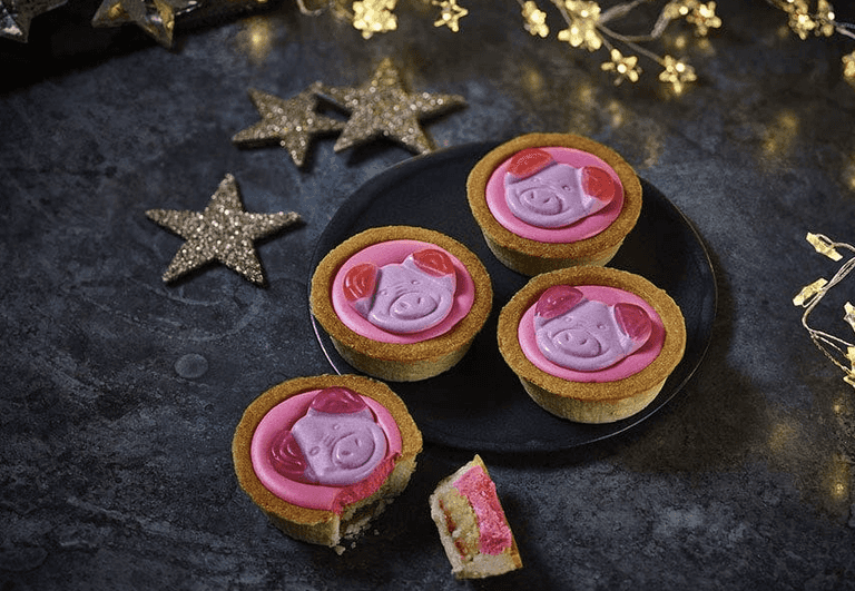 Marks & Spencer are selling Percy Pig mince pies for Christmas Marks & Spencer are selling Percy Pig mince pies for Christmas