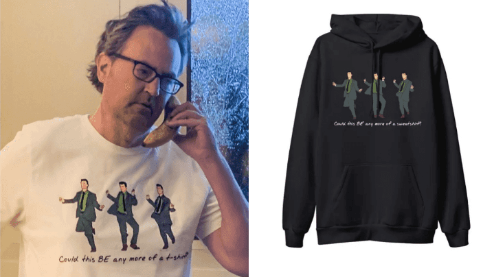 PICS: Could Matthew Perry’s new clothing line BE any more amazing? PICS: Could Matthew Perry’s new clothing line BE any more amazing?