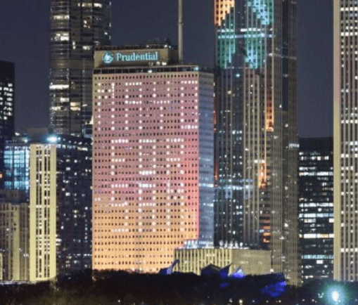 PICS: A giant ‘Mayo for Sam’ display has appeared in Chicago PICS: A giant ‘Mayo for Sam’ display has appeared in Chicago