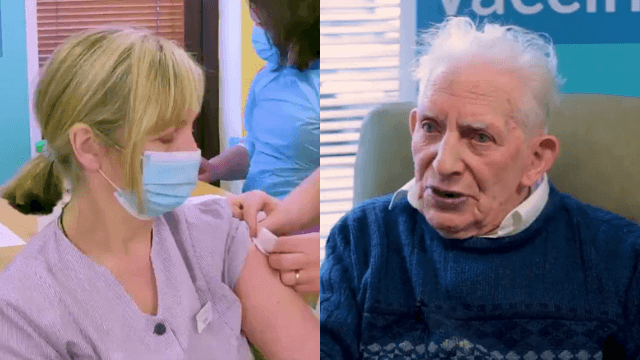 WATCH: Nursing home residents and staff share message of hope after receiving vaccine WATCH: Nursing home residents and staff share message of hope after receiving vaccine