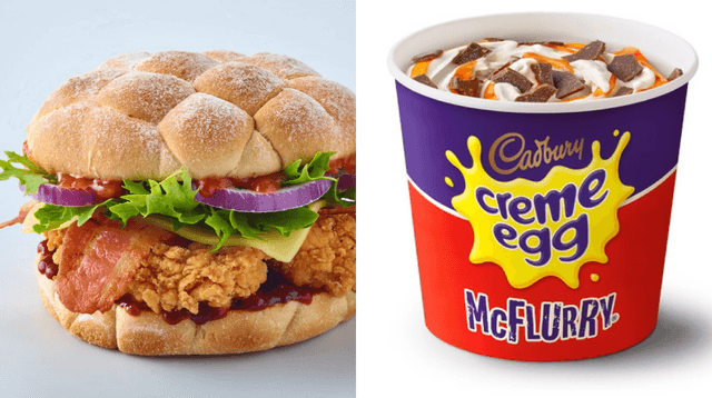 McDonald’s has added some new menu items including a Crème Egg McFlurry McDonald’s has added some new menu items including a Crème Egg McFlurry