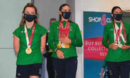 Irish Paralympic athletes return home from Tokyo Irish Paralympic athletes return home from Tokyo