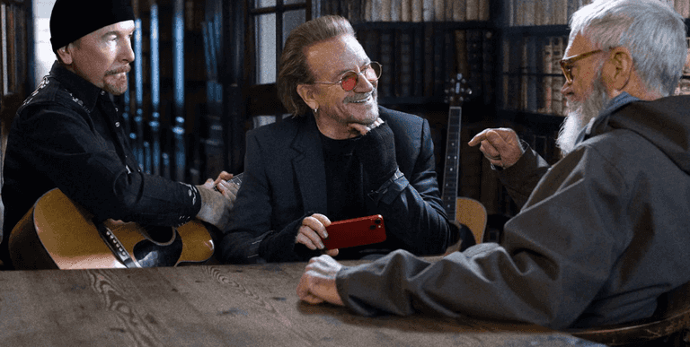 U2 wanted Letterman to “take the piss out of them” for new doc, says Bono U2 wanted Letterman to “take the piss out of them” for new doc, says Bono