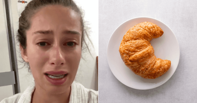 Woman with coeliac disease suffers reaction on 15 hour flight after being served a plain croissant Woman with coeliac disease suffers reaction on 15 hour flight after being served a plain croissant